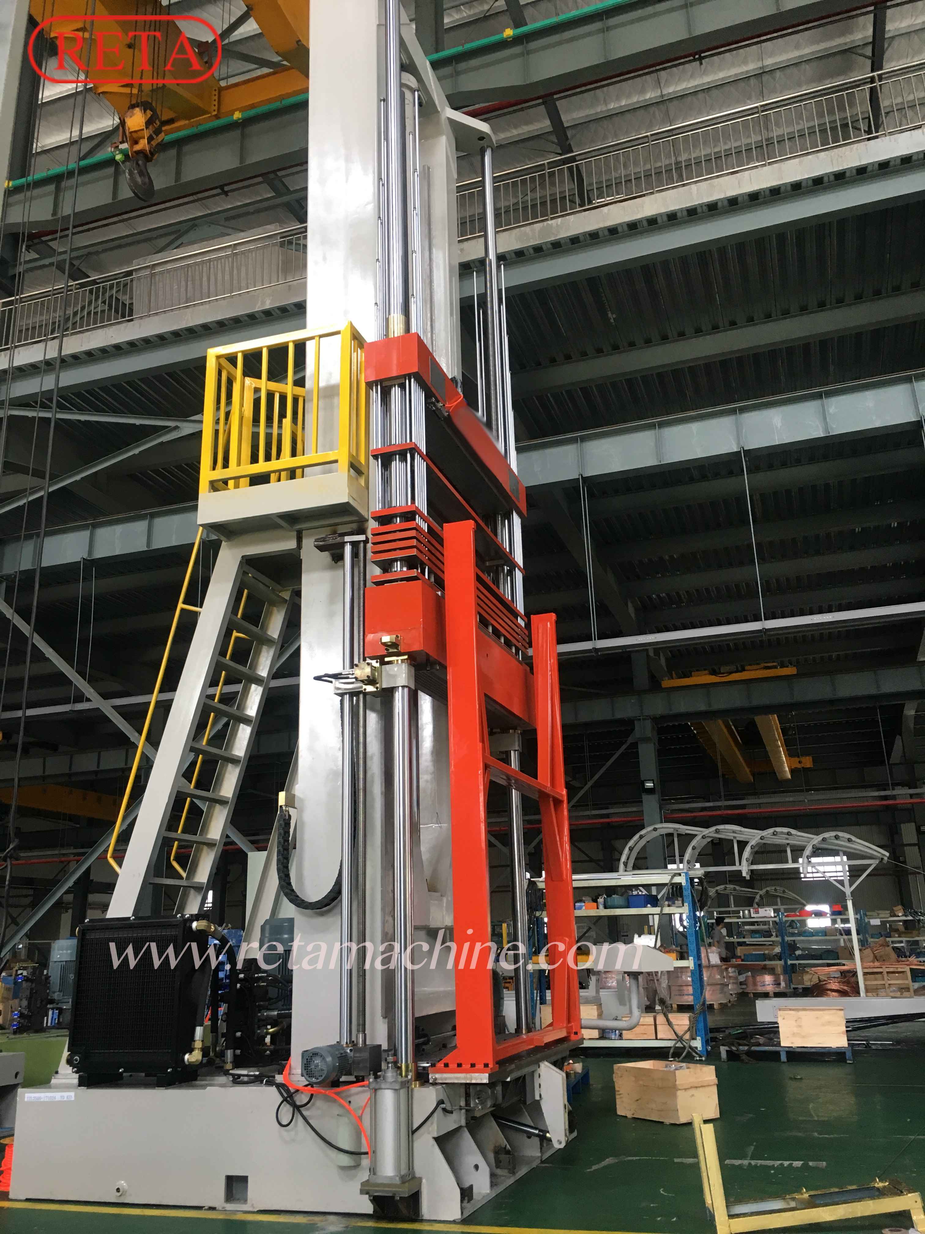 Vertical Expander Machine for Heat Exchanger Coil Tube